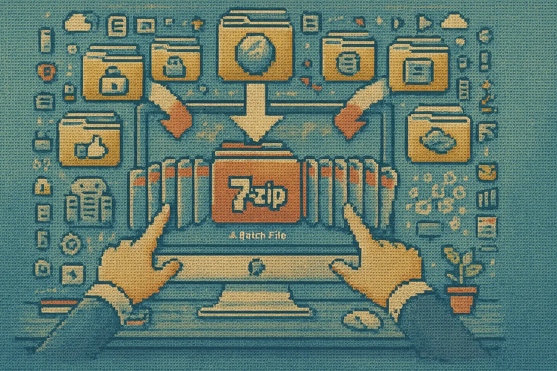 壓縮大師:使用 7-Zip 輕鬆個別壓縮多個資料夾
